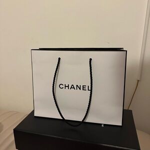 CHANEL Gift bag L 10' W 3' H 8'